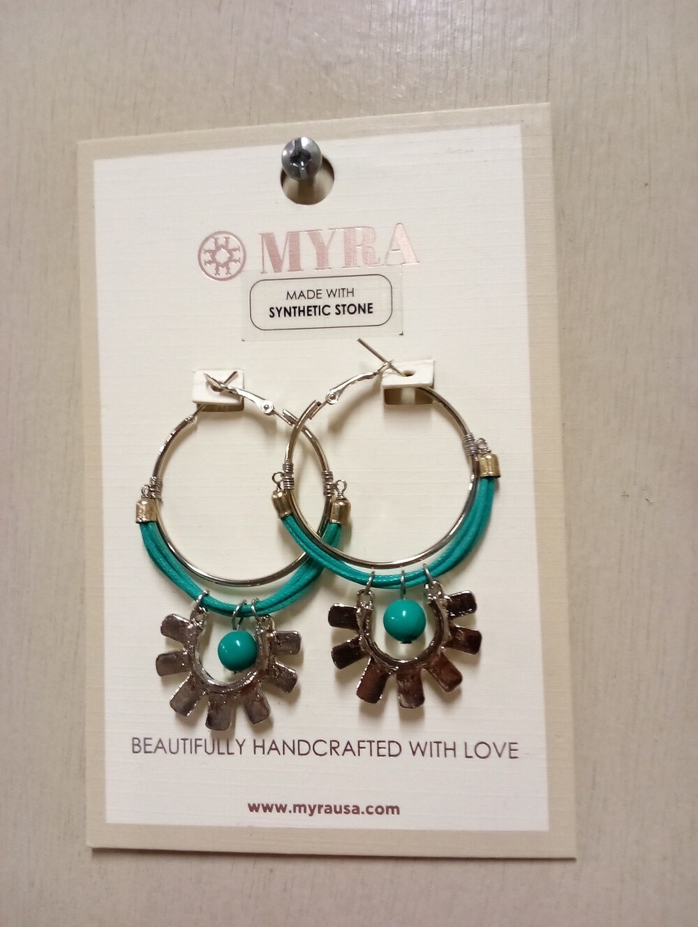 Myra Pierced Hoop Earrings